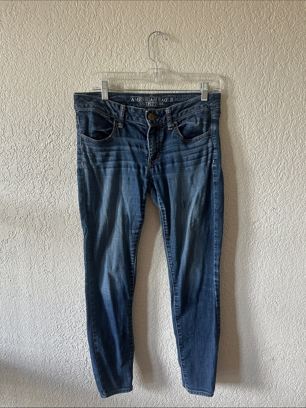 American Eagle Outfitters Women's Skinny Jeans - Blue